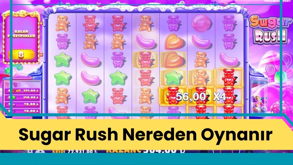 Sugar Rush Nereden Oynanır